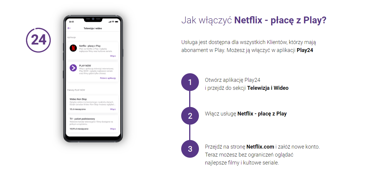 Płatności za Netflix możliwe poprzez rachunek Play - PanWybierak.pl