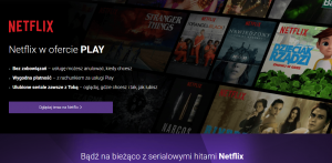 płatności za netflix w play
