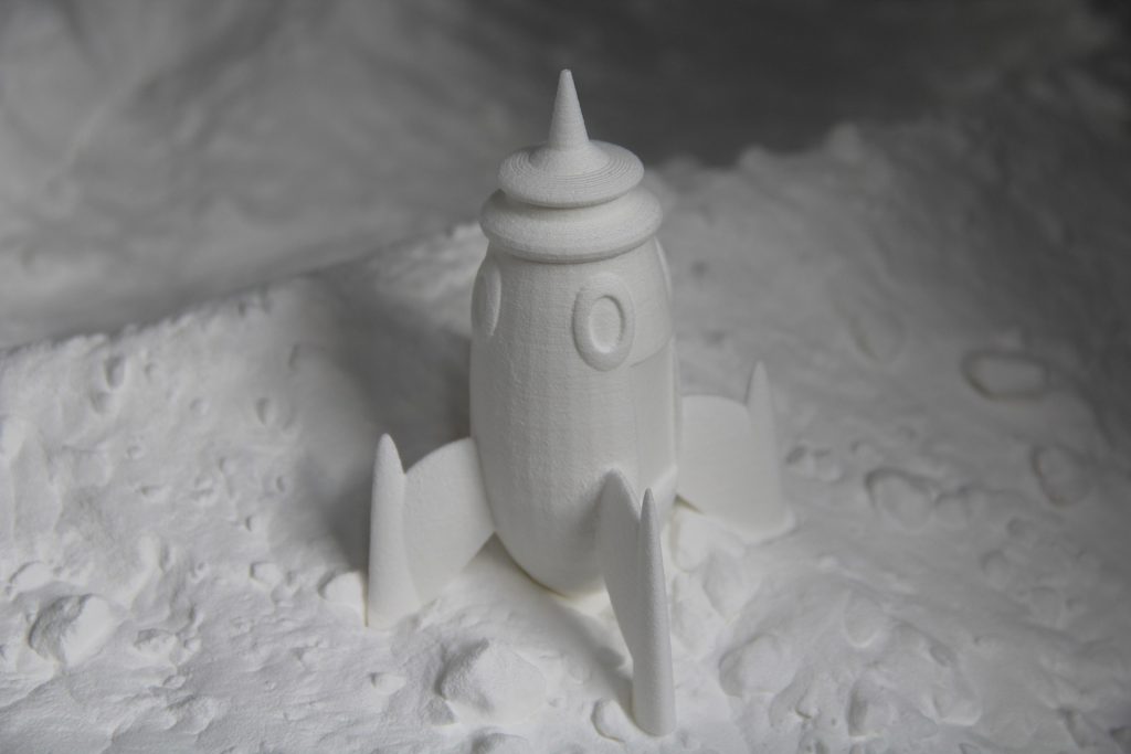 rakieta z drukarki 3D