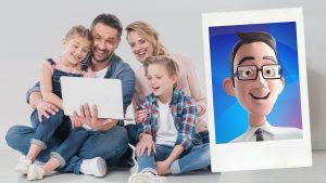 Panwybierak z rodziną