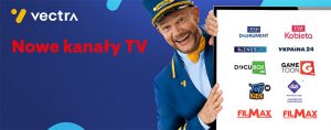 vectra nowe kanaly reklama pazura
