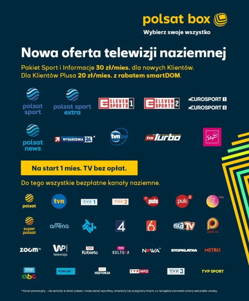 tv naziemna polsat box