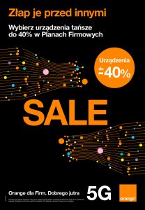 wyprzedaże orange
