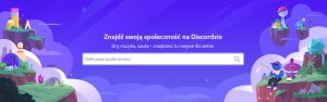 Discord ekran główny
