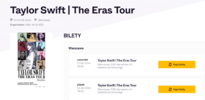 koncert taylor swift