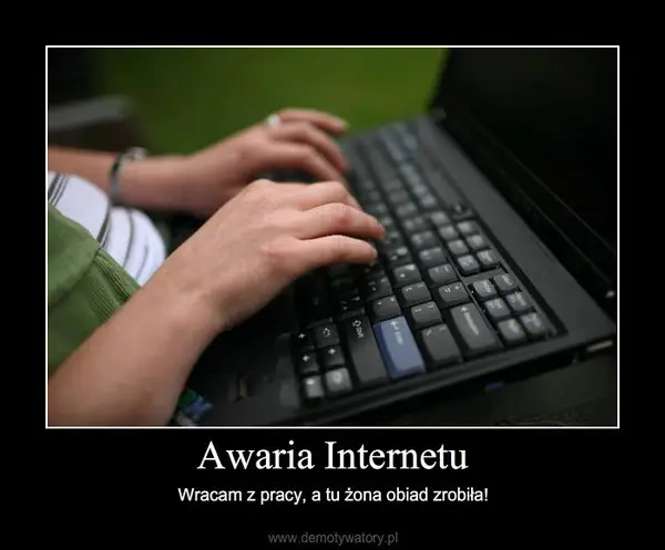 awaria kablówki demotywator