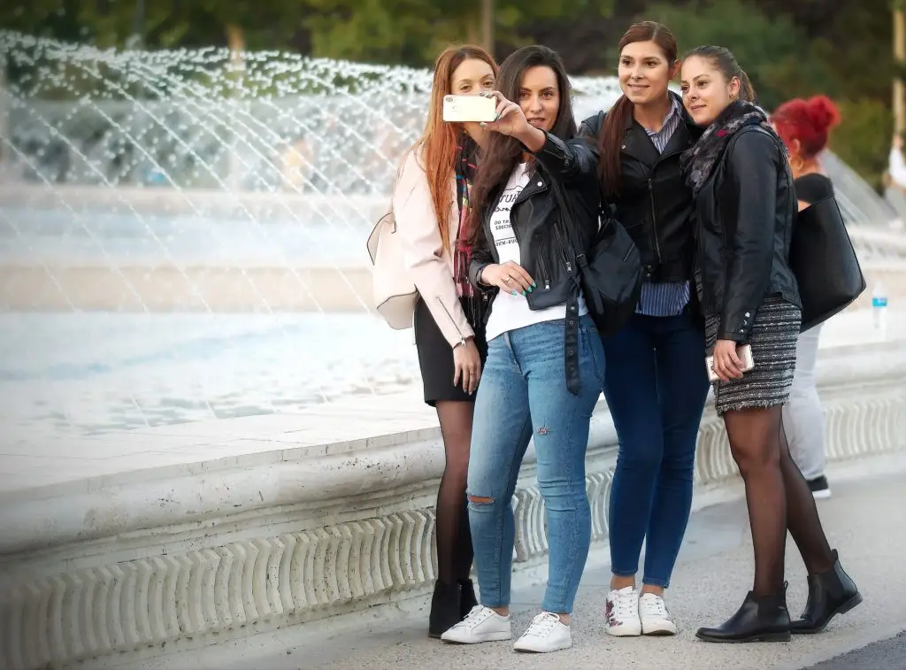 selfie zdjęcie smartfonem