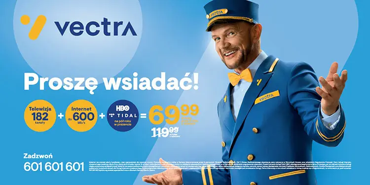 vectra kampania reklamowa