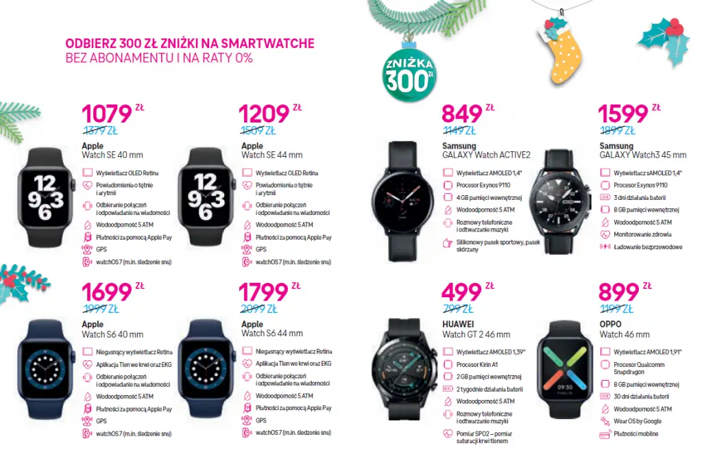 promocja t-mobile smartwatche