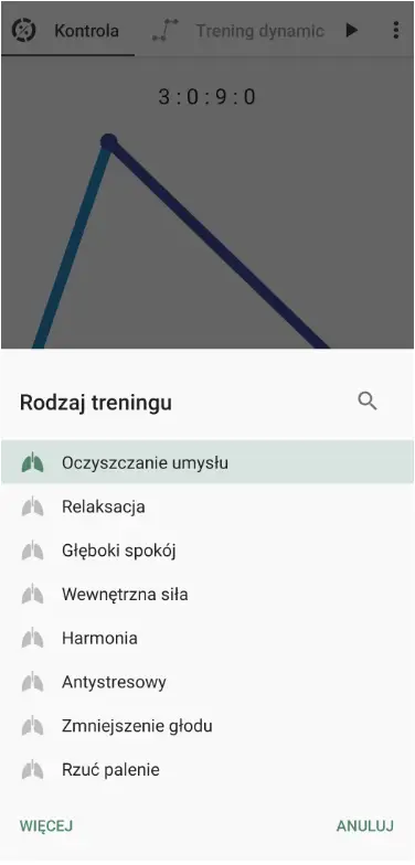 aplikacja internetowa prana breath