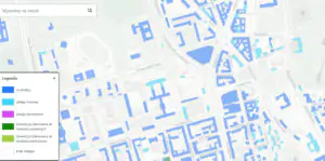 mapa światłowodu w warszawie