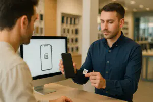 wymiana karty esim w telefonie