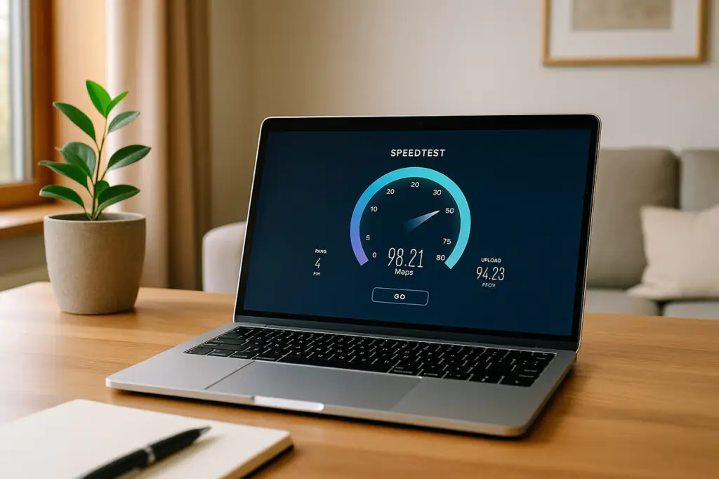 sprawdzenie szybkości internetu