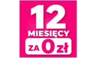 12 miesięcy za 0 zł