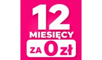 12 miesięcy za 0 zł