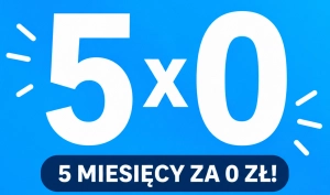 Wypróbuj Internet za darmo przez 5 mies.